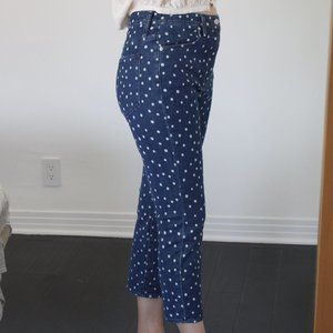 Madwell High Rise Polka Dot Jeans